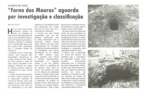 Noticias De Aguiar, Forno dos Mouros